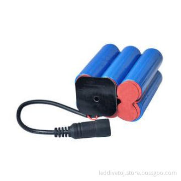 Rechargeable Lithium Ion 7.4Voltage Flashlight Battery Pack
